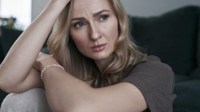 Ela não se achava feia apenas cansada